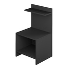 Mesa De Cabeceira Mesinha De Canto Quarto Com Nicho E Pratele