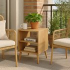 Mesa De Cabeceira Mesinha Decoração Com Pés Carvalho Hanover