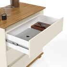 Mesa De Cabeceira Mini Cômoda 3 Gavetas Luxo - Ej Móveis - Of