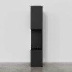 Mesa De Cabeceira Modular Direita 2 Portas 1 Gaveta Hera Cabe