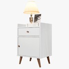 Mesa De Cabeceira Montana Branco