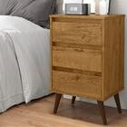 Mesa De Cabeceira Mundo Retrô Freijo