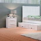 Mesa de Cabeceira New Athos 2 Gavetas D Doro Móveis