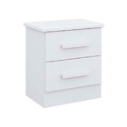 Mesa de Cabeceira New Athos 2 Gavetas D Doro Móveis