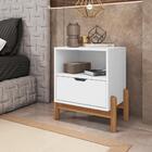 Mesa De Cabeceira Nice Branco