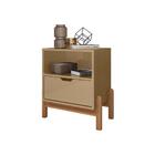 Mesa De Cabeceira Nice Champagne