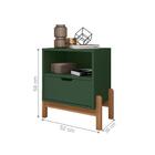 Mesa De Cabeceira Nice Verde Oliva