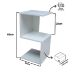 Mesa De Cabeceira Nicho De Canto Mesinha Quarto Decoração Bra