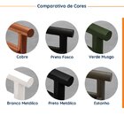 Mesa De Cabeceira Nicho Em Aço Begônia Cabecasa Madeiraorigin