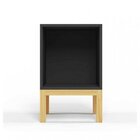 Mesa De Cabeceira Nicho Paulista Espresso Móveis Preto