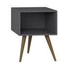 Mesa De Cabeceira Nicho Retrô  Branco