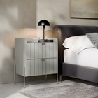 Mesa De Cabeceira Off White Moderna Moriah 45cm Offwhitechamp