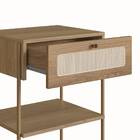 Mesa De Cabeceira Oslo 1 Gv Hanover E Dourada