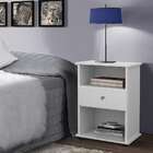 Mesa De Cabeceira Otto 1 Gv Branca