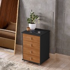 Mesa De Cabeceira Para Quarto Em Mdf Rossi Pr/nature