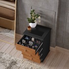 Mesa De Cabeceira Para Quarto Em Mdf Rossi Pr/nature