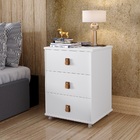 Mesa De Cabeceira Para Quarto Land Branca