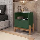 Mesa De Cabeceira Paris Verde Oliva