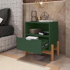 Mesa De Cabeceira Paris Verde Oliva