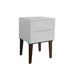 Mesa de Cabeceira Penteadeira Mesa Lateral De Apoio - Off Whi