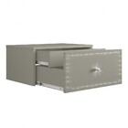 Mesa De Cabeceira Penteadeira Suspensa Strass Com Divisórias