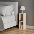 Mesa De Cabeceira Pequena 20x20x60cm Diamante Carvalho (madei