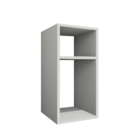 Mesa De Cabeceira Pequena 2 Nichos Em Mdf Plancasa Cinza Cris