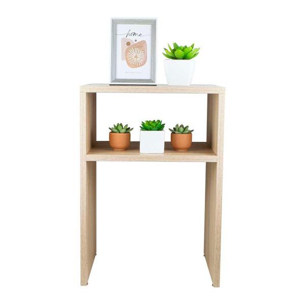 Mesa De Cabeceira Pequena 30x35x50cm Carvalho Quarto Sala