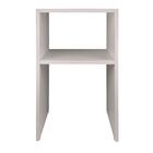 Mesa De Cabeceira Pequena 35x30cm Branca Quarto Sala