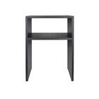 Mesa De Cabeceira Pequena 35x30cm Preta Quarto Sala