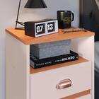 Mesa De Cabeceira Pequena Mesinha Com Gavetas Moderna Nicho O