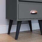 Mesa De Cabeceira Pequena Mesinha Com Gavetas Moderna Nicho O