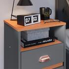 Mesa De Cabeceira Pequena Mesinha Com Gavetas Moderna Nicho O