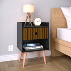 Mesa De Cabeceira Pequena Moderna Decore Mesinha Quarto Gavet