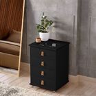 Mesa De Cabeceira Pequeno Móvel De Quarto C/ Gavetas Rossi