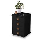 Mesa De Cabeceira Pequeno Móvel De Quarto C/ Gavetas Rossi