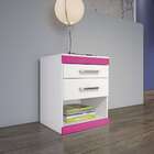 Mesa de Cabeceira Plus - Havana - Branco