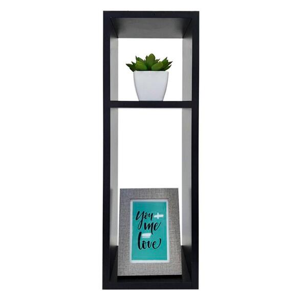 Mesa De Cabeceira Preta Cama Solteiro Quarto Sala 20cm