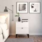 Mesa De Cabeceira Queens 2 Gv Branca