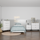 Mesa De Cabeceira Queens 2 Gv Branca