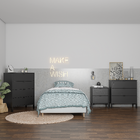 Mesa De Cabeceira Queens 2 Gv Preta