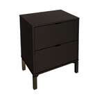 Mesa De Cabeceira Queens 2 Gv Preta