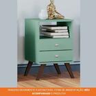 Mesa De Cabeceira Retrô 2 Gavetas