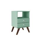 Mesa De Cabeceira Retrô 2 Gavetas