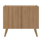 Mesa De Cabeceira Retrô 2 Portas Multimóveis Mp4133