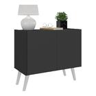 Mesa De Cabeceira Retrô 2 Portas Multimóveis Mp4133