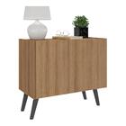 Mesa De Cabeceira Retrô 2 Portas Multimóveis Mp4133