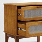 Mesa De Cabeceira Retrô Classico Moderno Vintage Santorini 60