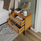 Mesa De Cabeceira Retrô Classico Moderno Vintage Santorini 60