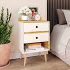 Mesa de Cabeceira Retrô Mesinha de Canto Quarto Decorado Casa